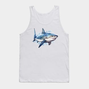 Blue Shark Tank Top